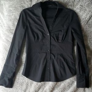Black women's dress shirt